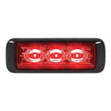 Federal Signal Mps300u-r Micropulseultra, 3 Led Rojos, Monta