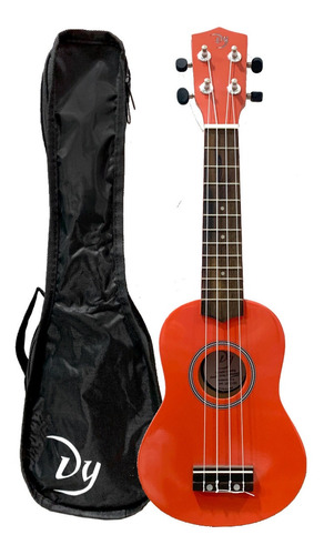 Ukelele Soprano Dy Uk201 Con Funda Dynamont Colores