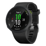 Smartwatch Garmin Forerunner 45 1.04  Caixa 42mm  Preta, Pulseira  Preta