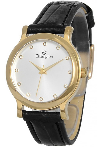 Relógio Champion Feminino Dourado Pequeno Original Garantia