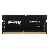 Memoria Ram Ddr5 Kingston Fury Impact 16gb 4800mhz Black