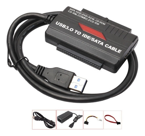 Haing 3.0  Sata, Ide 3.5 & 2.5 Usb 3.0 Color Negro