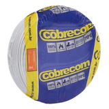 Cabo Flexível Cobrecom 4,0mm Branco 100m - Pvc/a 70c