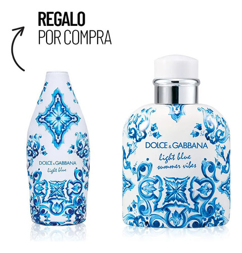 Set Perfume Dolce & Gabbana Light Blue Summer Vibes Edt 125 