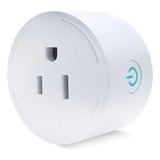 Enchufe Inteligente Smart Plug Wifi Control App Color Blanco