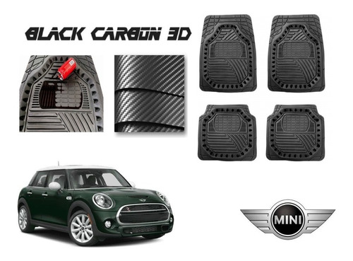 Tapetes Premium Black Carbon 3d Mini Cooper 2019 A 2020