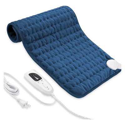 Almohadilla Cojín Térmica Eléctrica Temperatura Color Azul Oscuro Fofodio® Cojin Electrico Terapia De Calor Dolor Muscular Fisioterapia Con 6 Temperaturas Control Digital Manta Eléctrica 60*30cm | Meses sin interés