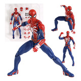 1 Boneco Articular Colecionável Vingadores Spiderman Ps4