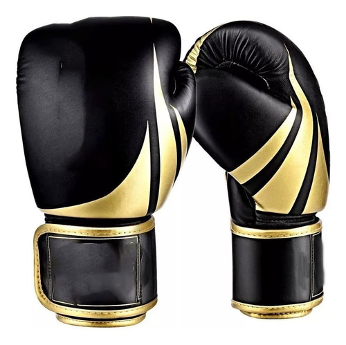 Guantes De Boxeo Con Correa De Velcro P/kickboxing 8-16 Oz