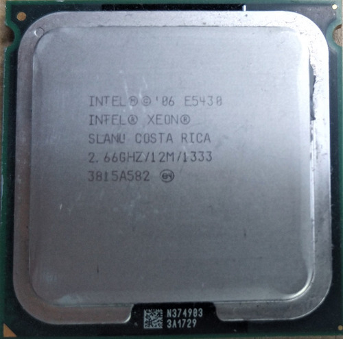 Procesador Xeon E5430 Slanu 2.66 Ghx 12mb 1333