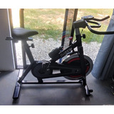 Bicicleta Para Spinning Movifit B-gan+ Color Negro Y Rojo