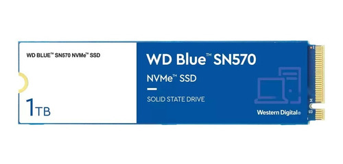 Disco Solido Ssd 1 Tb Nvme Western Digital Blue Sn570