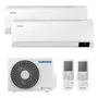 Aire Multisplit Samsung Inverter 2a1 3000 + 3000fg Ue 6,8kw color blanco | Mismo precio en cuotas