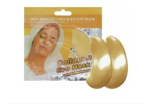 24 Pack Máscara Ojera Colágeno Con Ácido Hialurónico Oro
