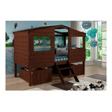 Litera Kyle Chocolate Twins Literas Camas Piezas Muebles