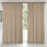 Cortina De Renda Donna 350x220cm Roseiral Com Forro Desert