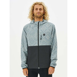 Casaca Anti Series Elite Jacket Hombre Celeste Rip Curl