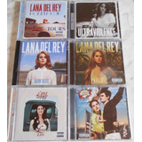 Lote 6 Cds Lana Del Rey Born Lust Ultr Paradise Nfr (nuevos)