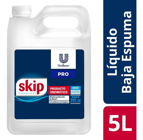 Jabón Liquido Skip Baja Espuma X 5 Litros 