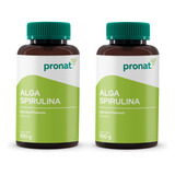 Kit 2 Piezas Suplemento Alga Spirulina Polvo 100gr Pronat