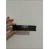 Memoria Ram Vengeance Lpx Gamer Corsair Negro 8gb 3000mhz