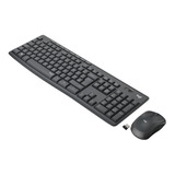 Combo Teclado + Mouse Inalámbrico Silencioso Logitech Mk295 