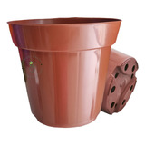 50 Vasos Para Mudas Pote 12 Alto 865 Ml Plantas Flores