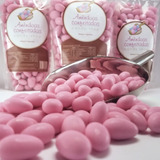 Amêndoas Confeitadas Rosa Bebê Classic 250 Unidades