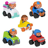 Blippi Mini Moviles Original Varias Profesiones 