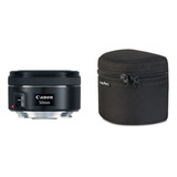 Bag Case Para Lente Nikon Yongnuo Canon 50mm 