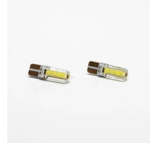 Lampara Led Posición T10 6 Led 5050 Smd Canbus Silicon. X10u