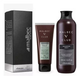 Kit Perfume Malbec Club Intenso Desodorante Colônia 100ml + Shampoo Malbec Club Grey 250 Ml + Creme De Barbear Club Sensitive 100g - O Boticário