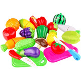 Presente Infantil Brinquedo Frutinhas Comidinhas C/ Velcro 