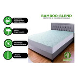 Forro Bamboo King Size Protector Cubrecolchon Impermeable