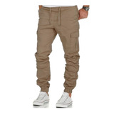 Jogger Cargo Gabardina Strech Para Hombre Pantalon Casual