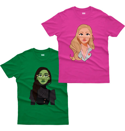 Combo Playeras Ariana Grande Wicked Amigos Regalo Glinda Elp