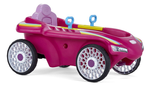 Little Tikes Jett Car Racer - Coche De Carreras Rosa Con Re.