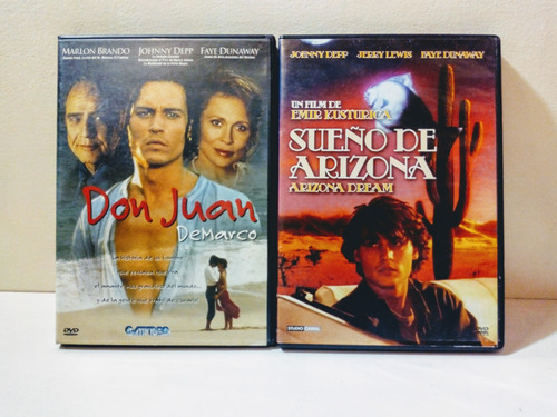 Dvds- Johnny Deep- Originales- Lote Y Precio X 2 Dvds-