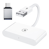 Adaptador Carplay Inalámbrico Blanco Para iPhone