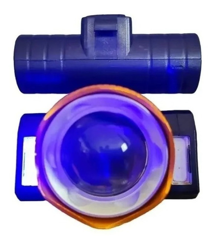 Linterna Minera Cabeza Recargable Led Control Ajuste Luz  