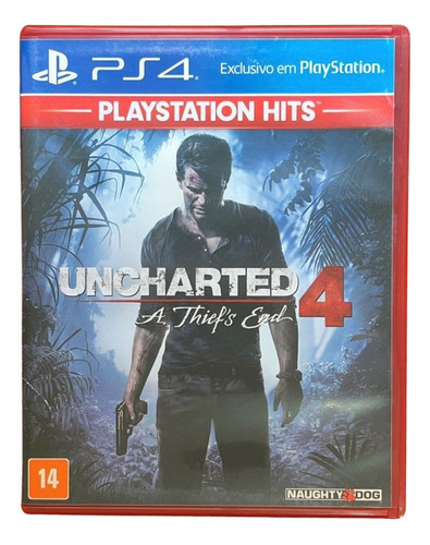 Jogo Uncharted 4 A Thiefs End Playstation Hits Ps4