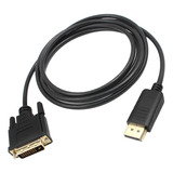 Adaptador De Línea De Datos Dvi Macho Negro, Pantalla De Pro