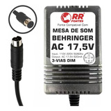 Fonte 17,5v 620 Para Mesa Mixer Behringer Xenyx 502 802 1002
