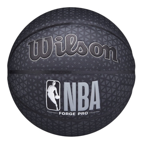 Balón Basketball Wilson Nba Forge Pro Tamaño 7 Gris // Bamo