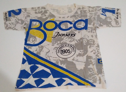Camiseta Remera Del Hincha Boca Juniors Años 90'