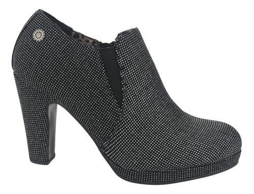 Zapato Chalada Mujer Plataform26 Negro Casual