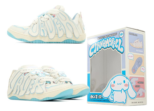 Zapatos Sanrio Cinnamoroll X Old Order Skater 001 Para Mujer