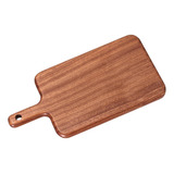 Tabla De Cortar De Madera De 15,7x7,6 Pulgadas, Bandeja Para