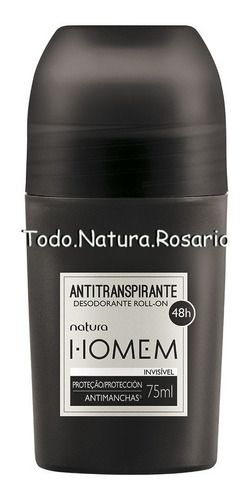 Desodorante Antitranspirante Roll On Natura Masculino 