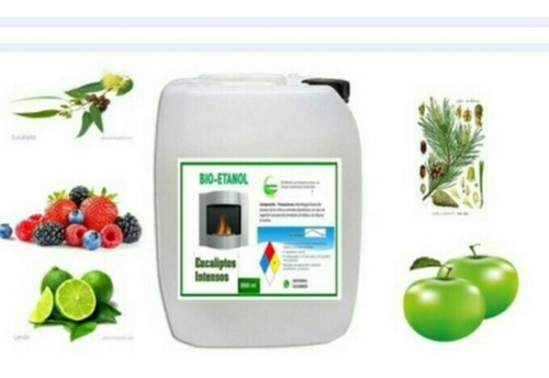 Bioetanol Combustible Para Chimeneas Eucalipto 20 Litros 
